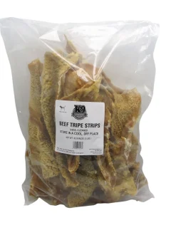 K-9 Kraving Treats Beef Tripe Strips Baked Dog Treats - 2 lb Bag