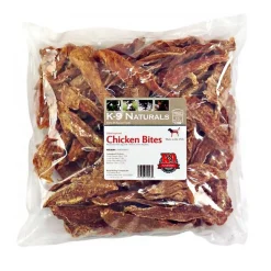 K-9 Kraving Treats Chicken Breast Bites Baked Dog Treats - Case of 5 lb