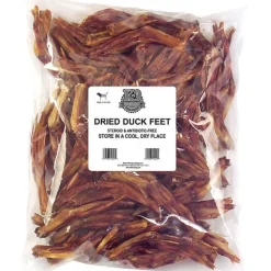 K-9 Kraving Treats Duck Feet Baked Dog Treats - Case of 10 lb
