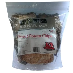 K-9 Kraving Treats Sweet Potato Chips Baked Dog Treats - 8 oz Bag
