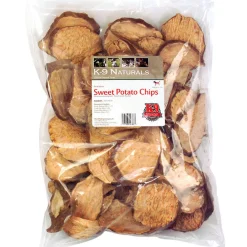 K-9 Kraving Treats Sweet Potato Chips Baked Dog Treats - Case of 5 lb