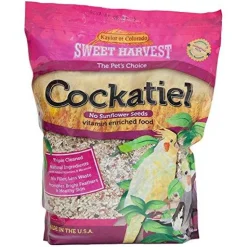 Kaylor of Colorado Cockatiel with No Sunflower Seeds Sweet Harvest Bird Food - 2 lb Bag