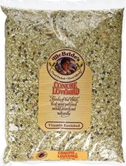Kaylor of Colorado Conure & Lovebird McBride's Vitamin Enriched Bird Foods - 4 lb Bag