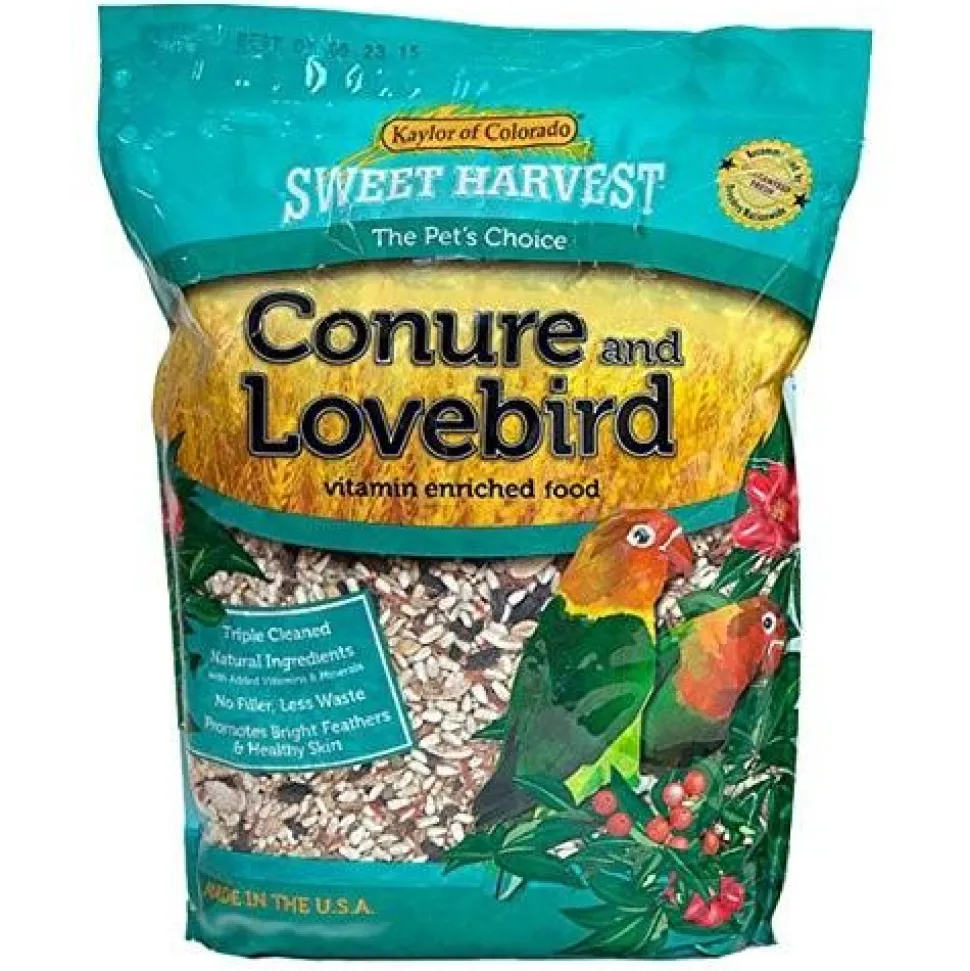 Kaylor of Colorado Conure & Lovebird Sweet Harvest Bird Food - 4 lb Bag