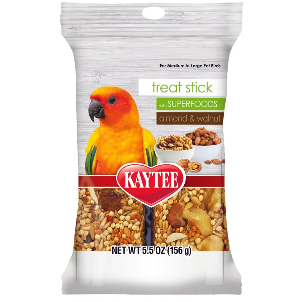 Kaytee Avian Superfood Treat Stick Almond & Walnut - 5.5 Oz