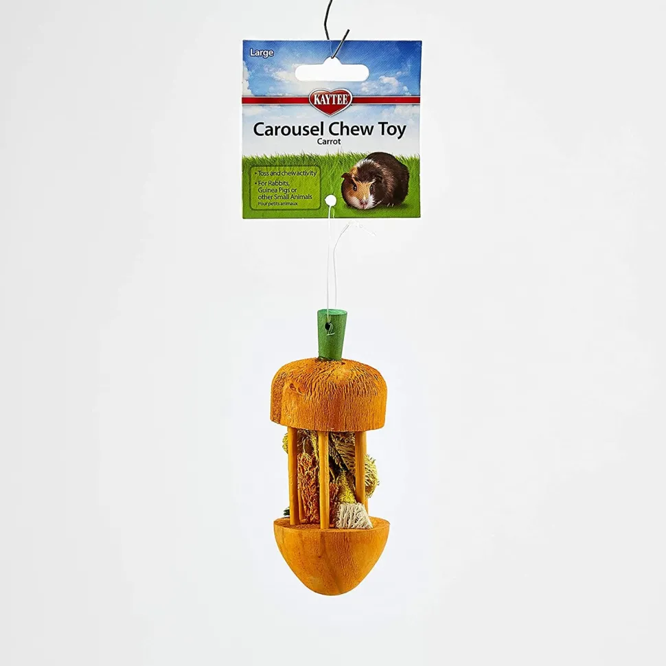 Kaytee Carousel Chew Toy Carrot - Large