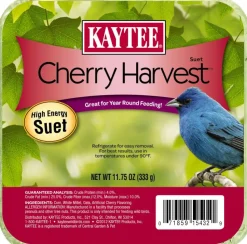Kaytee Cherry Harvest High Energy Suet - 11.75 Oz