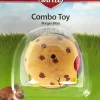 Kaytee Combo Toy, Crispy & Wood Hamburger - 6.5 in