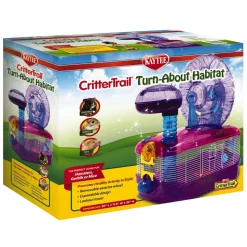 Kaytee CritterTrail Dazzle Turn-About Habitat - 20 in X 11.5 in X 22 in