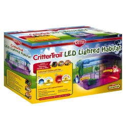 Kaytee CritterTrail LED Lighted Habitat