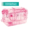 Kaytee CritterTrail One Level Habitat Pink Edition - 20 in X 11.5 in X 11 in