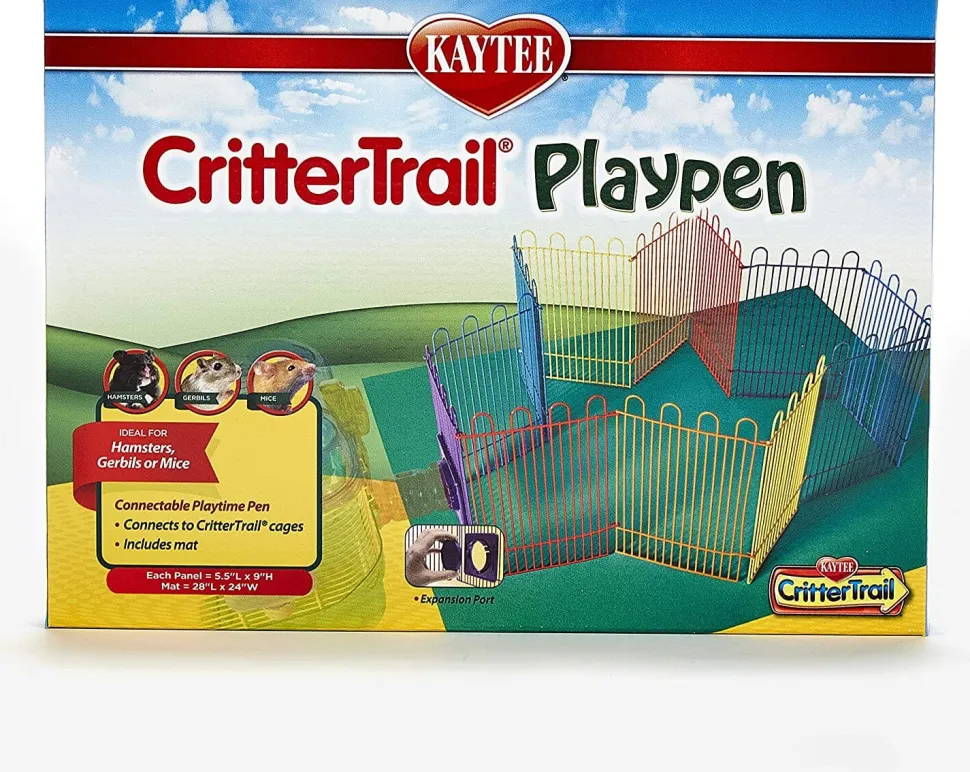 Kaytee CritterTrail Playpen With Mat