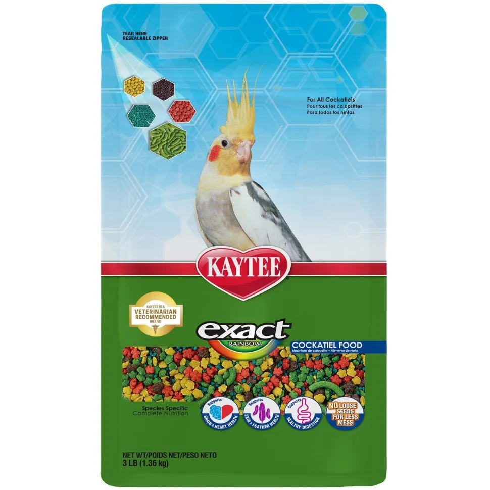 Kaytee Exact Rainbow Cockatiel - 3 lb