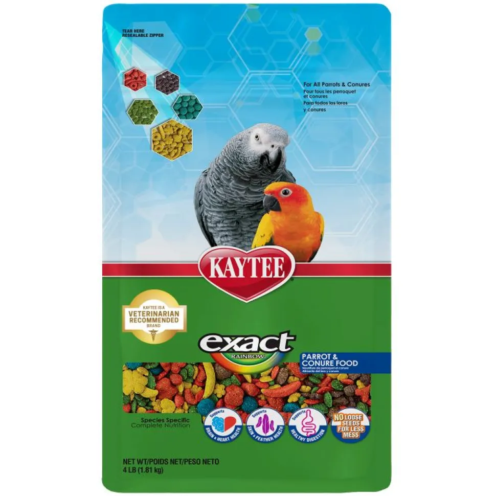 Kaytee Exact Rainbow Parrot & Conure - 4 lb