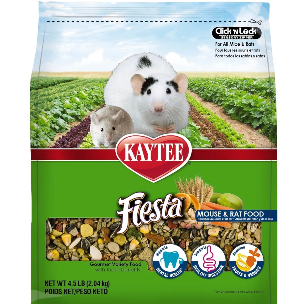 Kaytee Fiesta Mouse and Rat Food - 4.5 lb