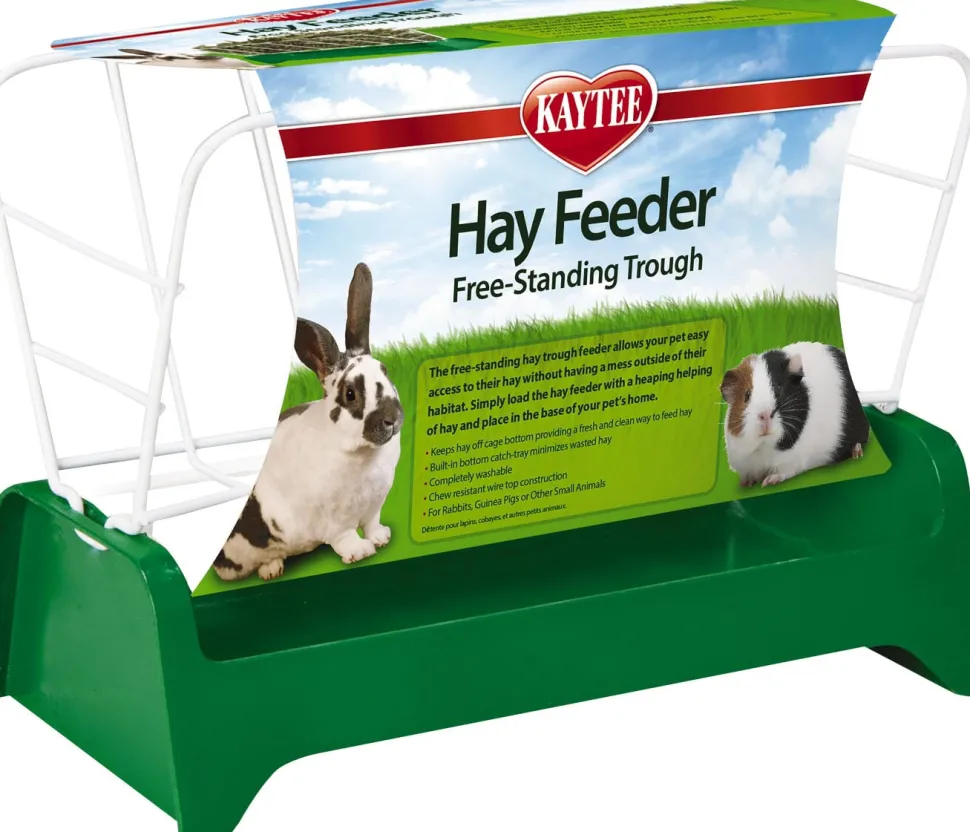 Kaytee Free Standing Trough Hay Feeder