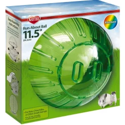 Kaytee Giant Run-About Exercise Ball Rainbow - 11.5 in
