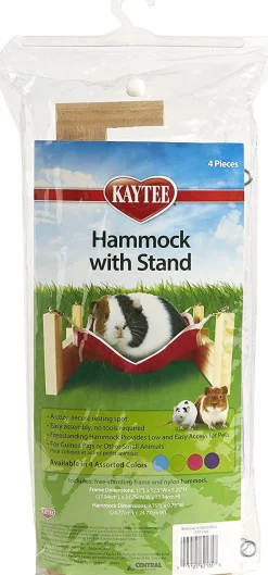 Kaytee Hammock with Stand - 11 in X 12.5 in X 5.25 in