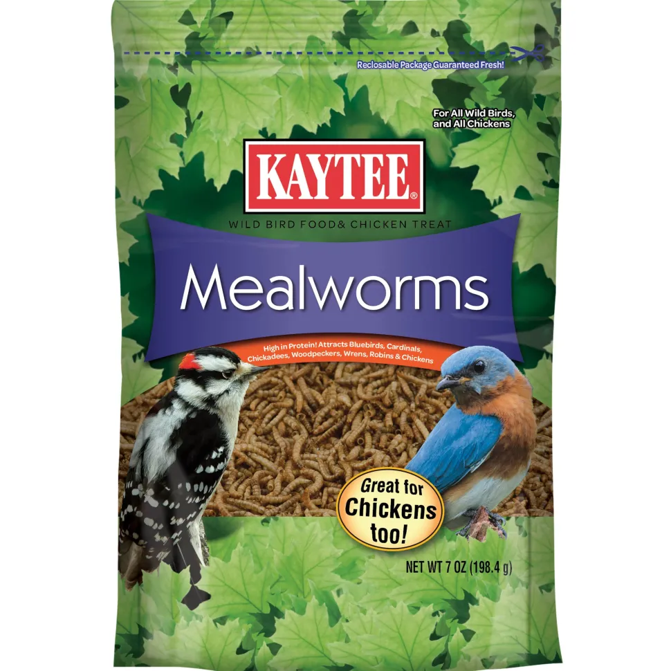 Kaytee Mealworm Food Pouch - 7 Oz