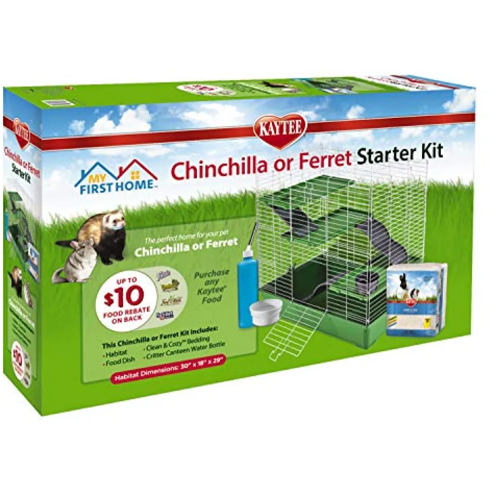 Kaytee My First Home Ferret or Chinchilla Starter Kit - 30" x 18"