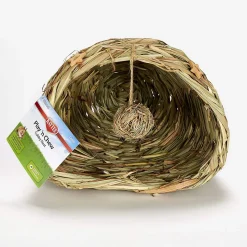 Kaytee Play 'n Chew Cubby Nest Brown - Large