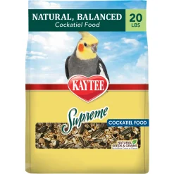Kaytee Supreme Cockatiel Food - 20 lb
