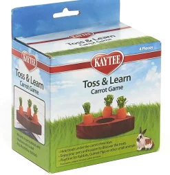 Kaytee Toss & Learn Carrot Game - 4 Pieces