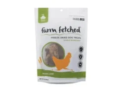 KCC Naturals Farms Chicken Liver 3 oz Dog Freeze-Dried Treat Bag Freeze-Dried Dog Treats - 1 Bag