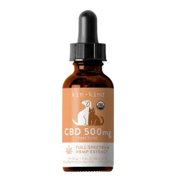 KIN + KIND CBD Tincture (500mg) for Dogs and Cats