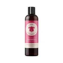 KIN + KIND Organic Skin and Coat Oatmeal Sweet Blossom Cat and Dog Shampoo - 12 oz Bottle