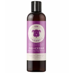 KIN + KIND Organic Skin and Coat Oatmeal Cat and Dog Shampoo - Fig and Cedar - 12 oz Bottle