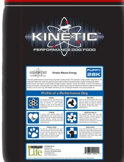 Kinetic Performance Puppy 28K Formula Dry Dog Food