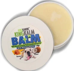 King Kalm Balm Coconut & CBD Oil with Beeswax and Manuka Honey Cat and Dog Paw Balm - 1.75 oz