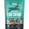 Koha Grain-Free Air-Dried Dog Treats Cod Skins - 2.5 Oz