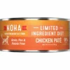 Koha Grain-Free Limited Ingredient Diet Pate Chicken Canned Cat Food - 5.5 Oz - Case of 24