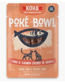 Koha Grain-Free Poke Tuna Salmon Wet Cat Food - 3 Oz - Case of 24