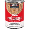 Koha Grain-Free Pure Shreds Shredded Beef Entrée Canned Dog Food - 12.5 Oz - Case of 12