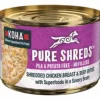 Koha Grain-Free Shredded Chicken Beef Canned Dog Food - 5.5 Oz - Case of 12