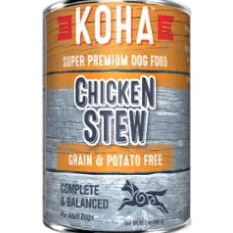 Koha Grain-Free Stew Chicken Canned Dog Food - 12.7 Oz - Case of 12