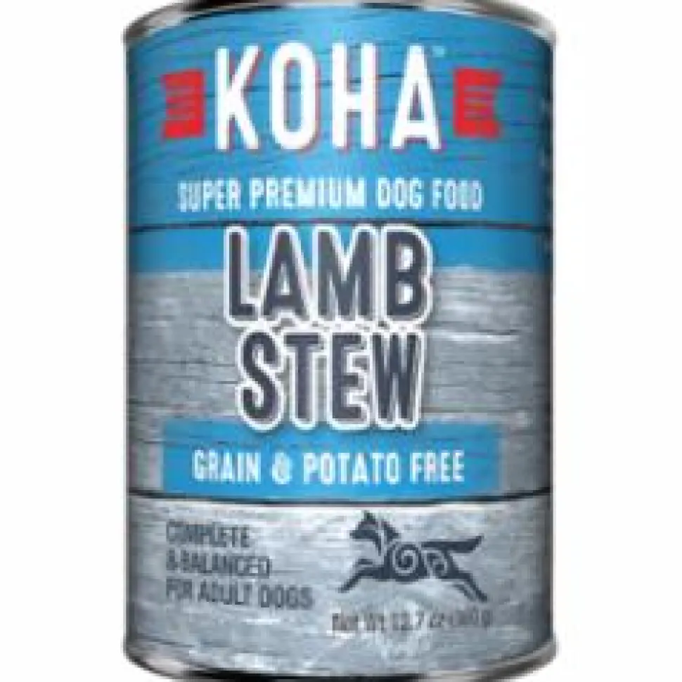 Koha Grain-Free Stew Lamb Canned Dog Food - 12.7 Oz - Case of 12