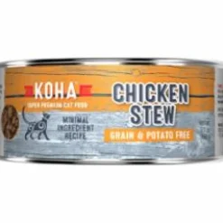 Koha Stew Chicken Pate Canned Cat Food - 5.5 Oz - Case of 24