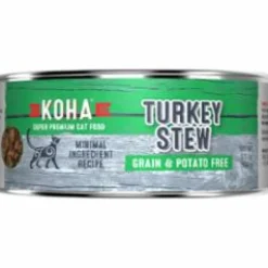 Koha Stew Turkey Canned Cat Food - 5.5 Oz - Case of 24
