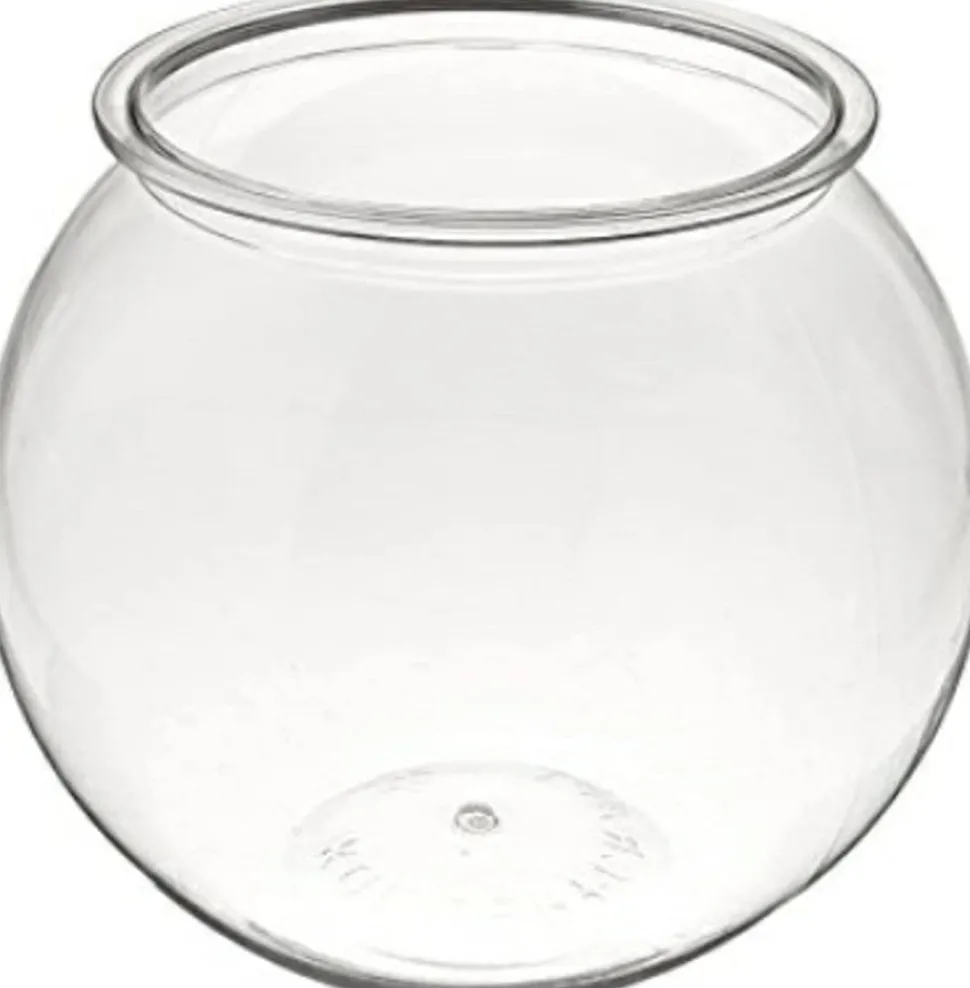 Koller Products Aqua Accents Plastic Round Bowl Aquarium Bowl - 2 Gal