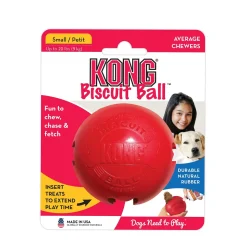Kong Biscuit Ball Treat Dispensing Dog Toy - Small