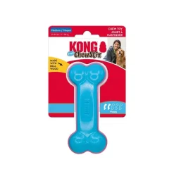 Kong ChewStix Curve Bone Coconut Scented Real Wood Puppy Dog Toy - Medium