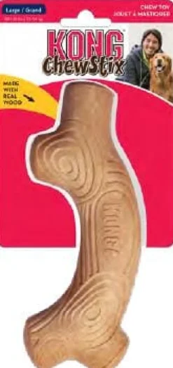 Kong ChewStix Stick Real Wood Dog Toy - Medium