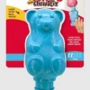 Kong ChewStix Twists Bear Real Wood Coated Puppy Dog Toy - Medium/Large
