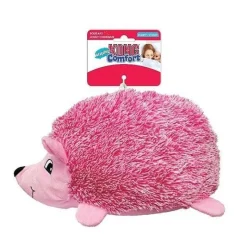 Kong Comfort Hedgehug Squeak and Crinkle Plush Puppy Dog Toy - Assorted - Extra Small