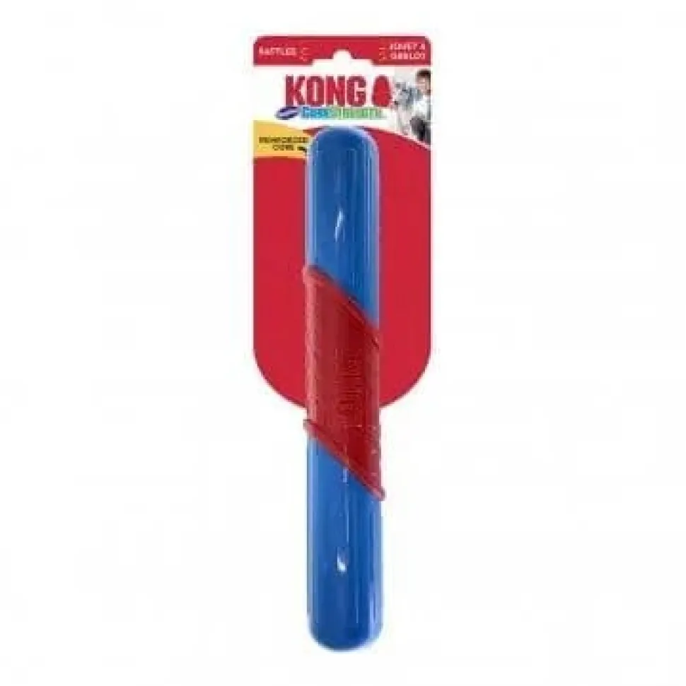 Kong CoreStrength Rattlez Stick Multi-Layered and Fetch Rubber Dog Toy - Large