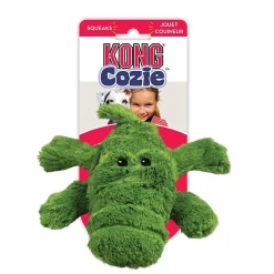 Kong Cozie Ali the Alligator Squeak and Plush Dog Toy - Medium